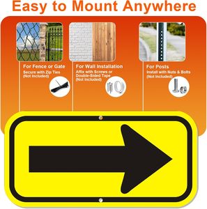 Segnali Stradali Personalizzabili in Alluminio per Uso Esterno, Cartelli <span class=keywords><strong>di</strong></span> <span class=keywords><strong>Stop</strong></span>, Segnaletica Direzionale con Pellicola Riflettente Stampata UV - Product Image 4