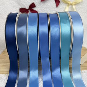 Best Seller Manufacturer Luxury 2.5 CM Floral Satin Ribbon Roll Christmas <strong>Wedding</strong> Valentine'S Day Birthday Decorations <strong>Gift</strong> <strong>Wrap</strong> - Product Image 1