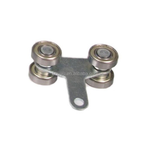 Lắp ráp xe đẩy thép mạ kẽm, cho con lăn treo đường ray cao hơn, xe đẩy chùm được sử dụng cho chuồng nặng hoặc cửa trượt - Product Image 3