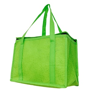 Sac de courses réutilisable isotherme personnalisé, grand sac isotherme non tissé, sac isotherme - Product Image 1