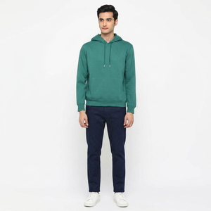 Basics Wholesale Sweat à capuche zippé pour homme 100% Coton, personnalisable par impression et broderie, uni, tricoté pour l'hiver, 400g FINER THREADS - Product Image 1