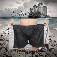 Culottes jetables légères en tissu non tissé pour femmes et unisexe avec élastique et design portable