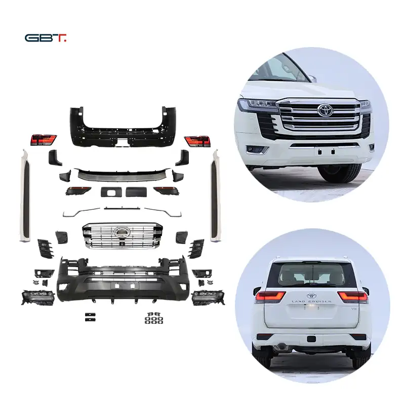 Car Modification Accessories GBT Factory Upgrade Bumpers Headlight Body Kit For 2022 Toyota Car Parts LC300 Land Cruiser 300