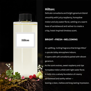Aceite Aromático <span class=keywords><strong>Hilton</strong></span> Hotel, Aceite de Fragancia para Difusor de Alta Concentración y Larga Duración, 500 ml, Aroma My Way, Aceite Perfumado para Difusor de Aromas - Product Image 2