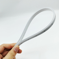 Luz de neón LED lateral Flexible ultrafina IP65 impermeable 04x08mm Tubo de silicona blanca 120LED/M 24V Luz de neón de Color personalizable