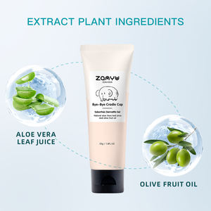 เจลหมวกเปลเด็ก <span class=keywords><strong>Bye</strong></span>-<span class=keywords><strong>Bye</strong></span> ฉลากส่วนตัว 53 กรัมไฮเดรตอ่อนโยนปราศจากน้ําหอมพร้อมน้ําใบบัวว่านหางจระเข้น้ํามันผลไม้มะกอก - Product Image 2