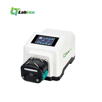 Pompe péristaltique de type flux LABTEX avec tête de pompe multicanal, machine de remplissage industrielle portable de laboratoire