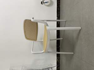 Sillas de Comedor Apilables de Ratán PP con Reposabrazos, Modernas, de Plástico, para Apartamentos, Hoteles y Restaurantes, Venta al Por Mayor - Product Image 4