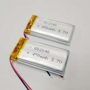 Batería de Polímero de Litio Recargable para Reloj Inteligente, 3.7v <span class=keywords><strong>450mah</strong></span> 400mAh, Modelos 752042 652535 602040 602240 Ahb651935hpj Lp 432543 - Product Image 2