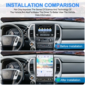 หน้าจอ 13 นิ้ว สำหรับวิทยุติดรถยนต์ระบบ Android 13 สำหรับ Nissan Titan 2020-2025 เครื่องเล่นมัลติมีเดียอัตโนมัติ วิดีโอ ระบบนำทาง สเตอริโอ GPS - Product Image 3