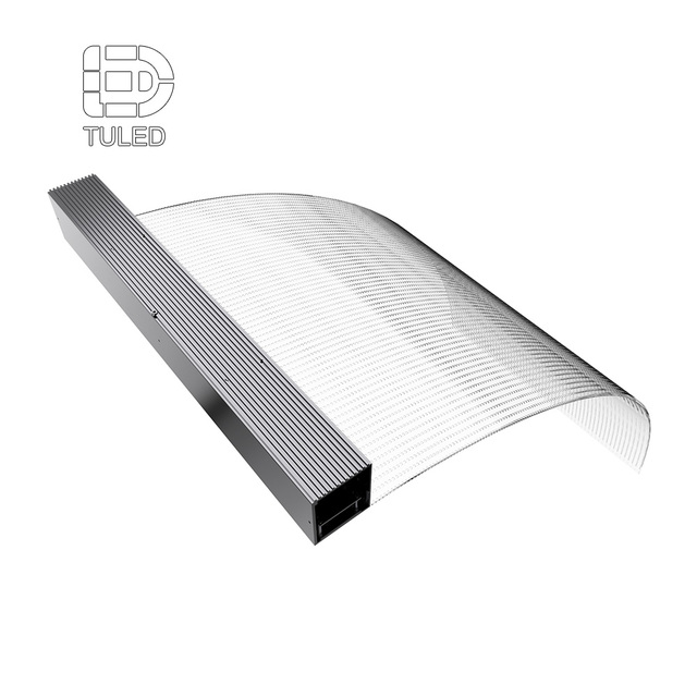 High Brightness Full Color Transparent LED Screen Display HD Adhesive LED Transparent Film Screen on Glass