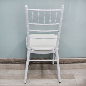 Toptan otel sandalye olaylar altın açık oturma Metal ziyafet düğün Tiffany ile Mariage sandalyeler yastık - Product Image 3