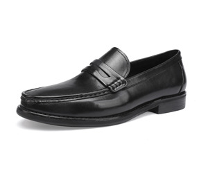Leather one-piece slip-on loafers men's casual leather <b>shoes</b> men's British style vintage Oxford <b>shoes</b> leather <b>shoes</b> - Product Image 6