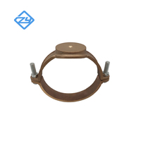 Collier de serrage en bronze commercial pour tuyau, collier de serrage en bronze moulé pour tuyau, support OEM personnalisé