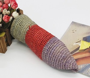 Mũ Tai Bèo Đan Móc Màu Sọc Tự Nhiên Cao Cấp - Product Image 6