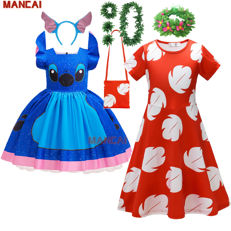 Disfraz hawaiano para niñas y niños: suministros divertidos para