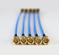 Câble d'assemblage Aoxun SMA-JB2-SMA-KYB2-RG405, câble coaxial SMA mâle vers SMA femelle RG405