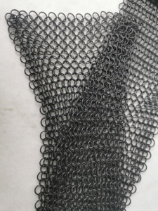 אריג רגיל רשת תיל chainmail עבור מתכת טבעת נירוסטה דקורטיבית <span class=keywords><strong>2025</strong></span> רשת נירוסטה - Product Image 4