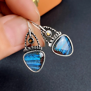 Orecchini a gancio da pesca vintage in stile bohémien per donna, gioielli pendenti in stile retrò, accessori da indossare tutti i giorni - Product Image 3