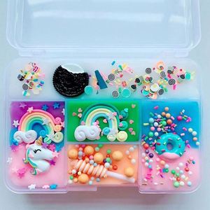 Hot Sale Sea World Crystal DIY Slime Soft Fluffy Candy Toy for Kids Featuring <b>Clay</b> Resin Mud Material Sticky Slime - Product Image 4