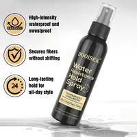 Nouveautés : Spray fixant pour cheveux 118 ml, eau coiffante, fibres capillaires pour le coiffage, eau de coiffeur, spray fixant pour cheveux