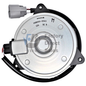 168000-2560 16363-22100 16363-0D160 168000-2050พัดลมหม้อน้ำมอเตอร์ระบายความร้อนสำหรับ <span class=keywords><strong>Toyota</strong></span> Corolla Levin Estima <span class=keywords><strong>altis</strong></span> - Product Image 1