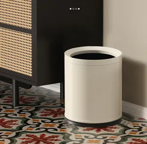 Cubo de <span class=keywords><strong>basura</strong></span> de malla metálica de hierro para oficina al por mayor de Leasylife para gestión de papeleras y papeleras - Product Image 1