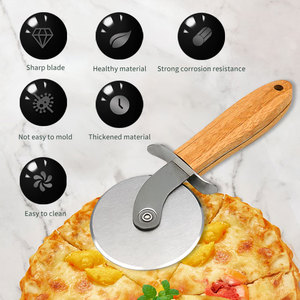 Juego de piedra para <span class=keywords><strong>Pizza</strong></span>, 6 unidades, 12 ", para parrilla y horno, pelar <span class=keywords><strong>Pizza</strong></span> de 12 pulgadas, estante de servicio y cortador de <span class=keywords><strong>Pizza</strong></span> y servidor de <span class=keywords><strong>Pizza</strong></span> - Product Image 5