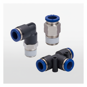 Raccords équivalents PISCO en acier inoxydable SUS303 pour pièces pneumatiques SPC16 - Product Image 1