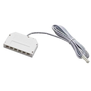Répartiteur Mini Dupont L813 personnalisé à 2 broches 3A avec 3/4/5/7 cœurs, faisceau de câblage pour éclairage LED d'armoires - Product Image 1