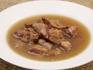 Daging Sapi Rebus Kalengan HLF 340g, Daging Sapi Pilihan yang Diawetkan dengan Minyak/Ransum Daging Sapi Kalengan Darurat - Product Image 4
