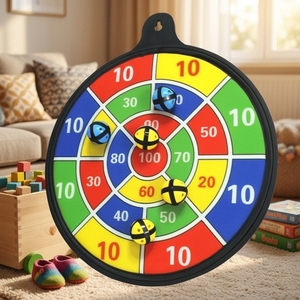 Children's <b>Dart</b> Game Safe <b>Dart</b> Toy OEM Eco-friendly Safety 6 <b>Darts</b> 6 Sticky Balls - Product Image 1