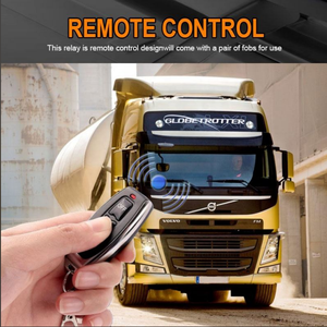 Relé de interruptor de batería inalámbrico 240A 12VDC, interruptor remoto de desconexión de batería de coche con pantalla Digital LED, relé de enganche magnético - Product Image 6