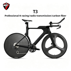 จักรยานไตรกีฬา <span class=keywords><strong>Trinx</strong></span> T3 รุ่นแข่งขัน คาร์บอนไฟเบอร์ 24 สปีด เบรกดิสก์คู่ ล้อแบบปิด ระบบเกียร์อิเล็กทรอนิกส์ - Product Image 1