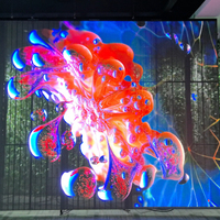 Panneau d'écran LED transparent RGX pour vitrine de magasin, signalisation numérique et promotion de marque