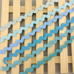 8mm Colorful <strong>Ric</strong> <strong>rac</strong> Ribbon Tape Zig Zag Lace <strong>Trimming</strong> 31 Color Available <strong>Ric</strong> <strong>rac</strong> <strong>Trimming</strong> for Dress, Bag, DIY - Product Image 2