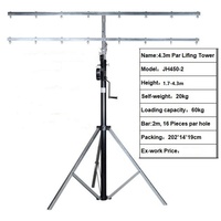 Support d'éclairage Flexible pour Dj, Bar en T