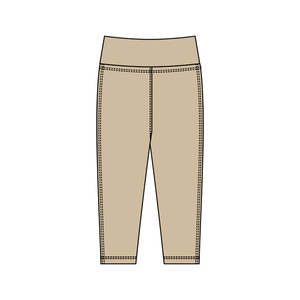 P0928 boutique personnalisée pour petites filles violet rose imprimé uni pour enfants vente en gros de pantalons de yoga longs pour petites filles ensemble de vêtements pour enfants - Product Image 3