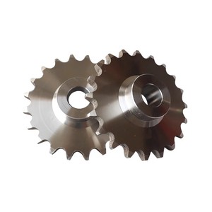Pignon de chaîne à rouleaux Tengbo, 10 dents, pas de 12,7 mm, norme ANSI, acier inoxydable, engrenage d'entraînement industriel - Product Image 1