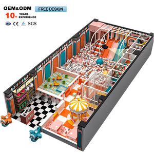 Nuevo Diseño de Área de Juegos Interior Comercial con Tobogán para Niños, Área de Juegos Interior Infantil con Tobogán - Product Image 4