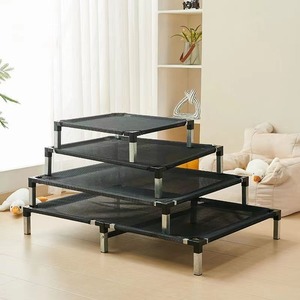 Hot Sale Cooling Elevated <strong>Pet</strong> <strong>Bed</strong> Stainless Steel Frame Outdoor Raised Dog <strong>Bed</strong> for Camping Moisture-Proof Washable Solid - Product Image 6