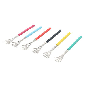 Raspador de Costas Telescópico Portátil OEM, Vendas Quentes, Raspador de Costas de Aço Inoxidável Colorido com Palmilha - Product Image 3