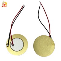 Buzzer piézoélectrique à décibels élevés de 12/15/18/20/27/35/50 mm, buzzer en céramique piézoélectrique personnalisé pour équipement industriel