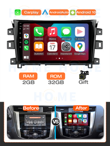 Android 14 coche <span class=keywords><strong>Multimedia</strong></span> Radio GPS navegación Carplay estéreo para Nissan Navara Frontier NP300 2016-2022 unidad principal de reproductor automático - Product Image 6