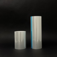Film protecteur diffuseur transparent en silicone souple PET, brillant et uni, personnalisé en usine, en rouleau, production en masse, prix réduit