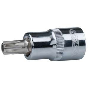 KS เครื่องมือ-918.1729 1/2 ''โครเมี่ยมพลัสบิตซ็อกเก็ต Torx tamperproof (มม.)-EAN 4042146131800ซ็อกเก็ตมือ1/2" - Product Image 1