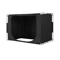 Tente de lit occultante sensorielle universelle pour chambre et salon, moustiquaire privée quatre saisons en taffetas de polyester pour usage domestique