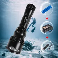 T6 USB Rechargeable Diving Flashlight