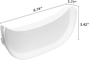 Clôture d'entrée surélevée <span class=keywords><strong>PETKIT</strong></span> pour <span class=keywords><strong>litière</strong></span> pour chat PuraMax, anti-fuite d'urine et de <span class=keywords><strong>litière</strong></span>, déflecteur, augmentation du seuil, moins de désordre - Product Image 6