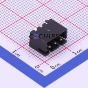 B3B-XH-AM-BK(LF)(SN) Wire-to-Board Pin Header Through hole Component (THT),P=2.5mm Connector 1x3P 2.5mm Through Hole XH - Product Image 2